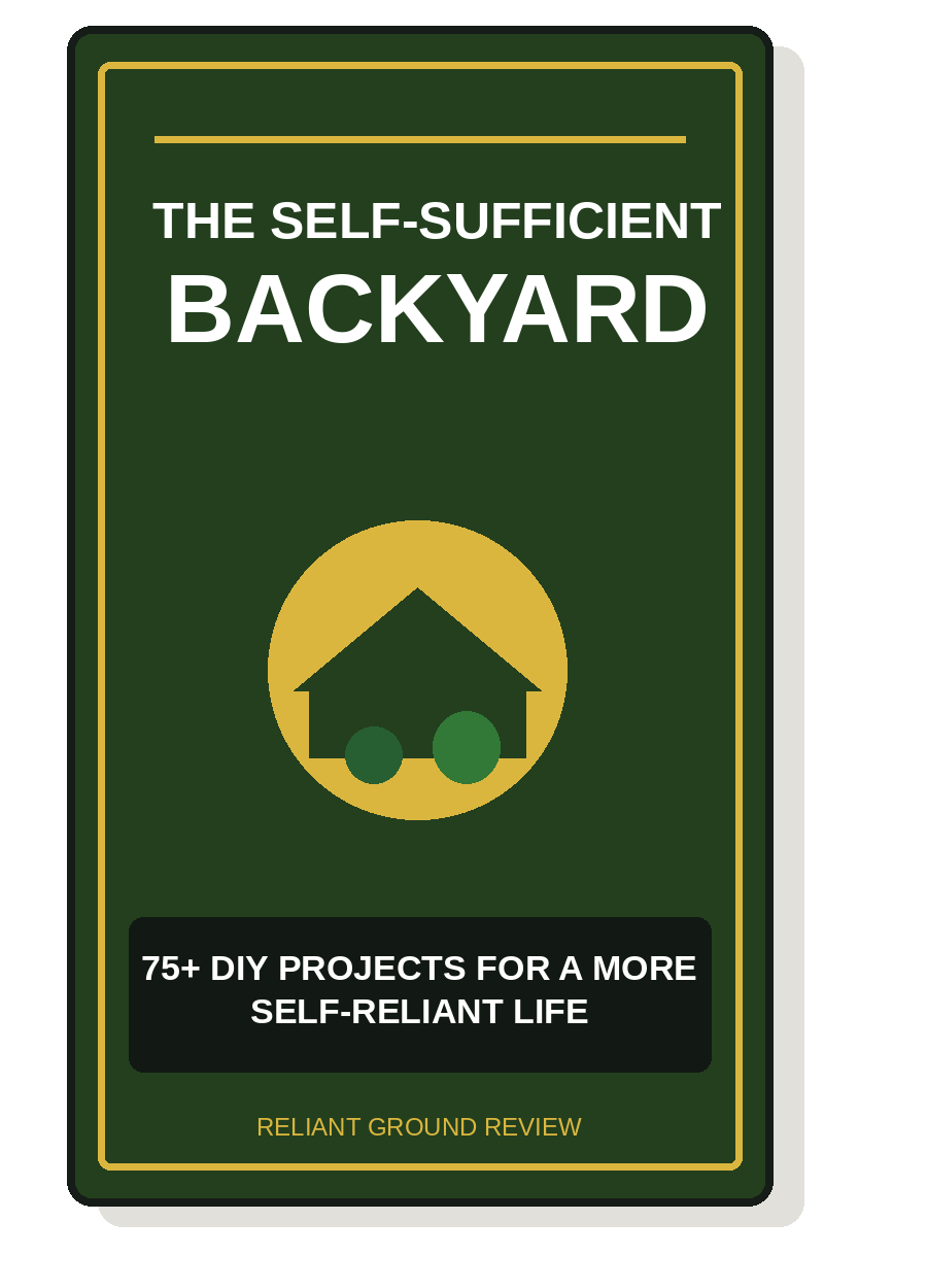 The Self-Sufficient Backyard cover